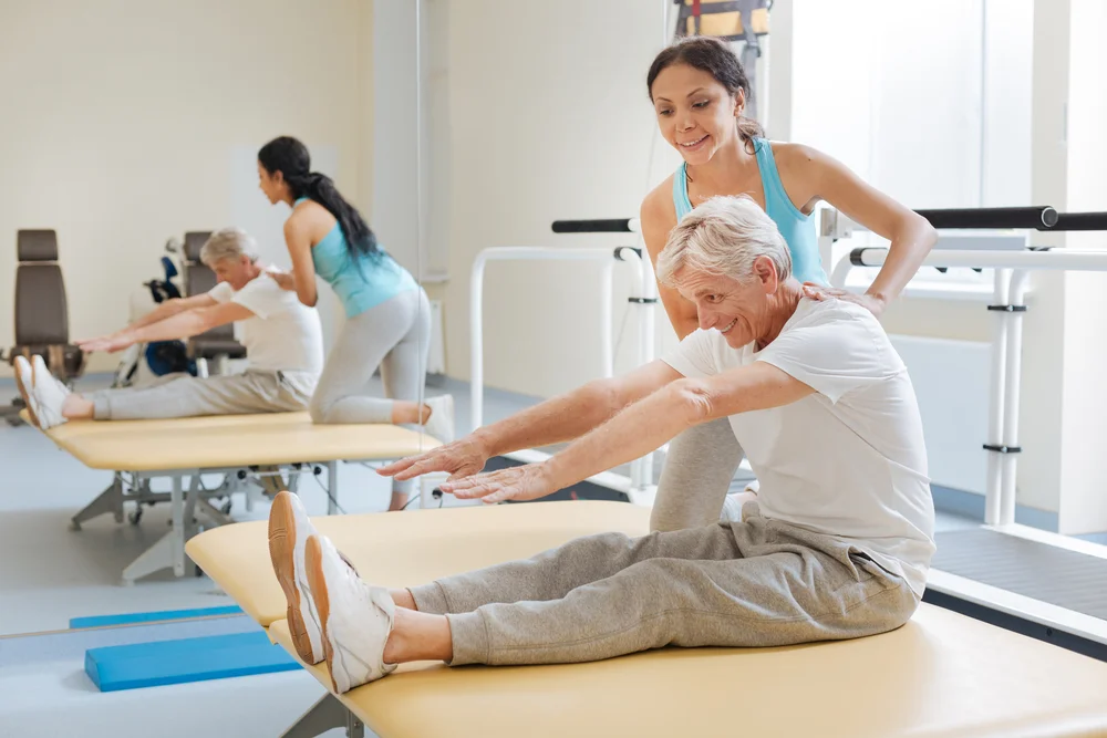 Senior participating in relaxing and engaging retirement activities