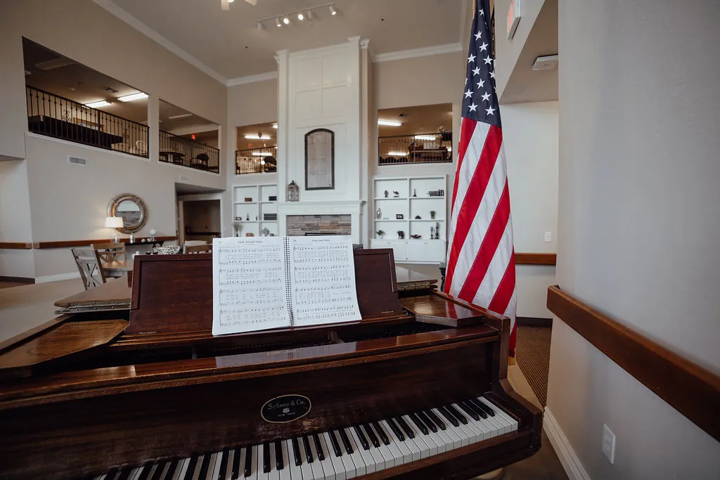 Veteran resident at Heritage Assisted Living