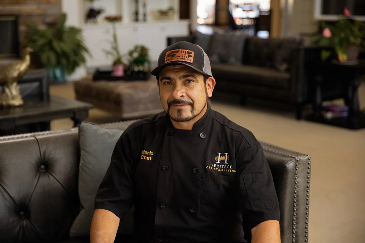 Mario Reyes, Chef at Heritage Assisted Living