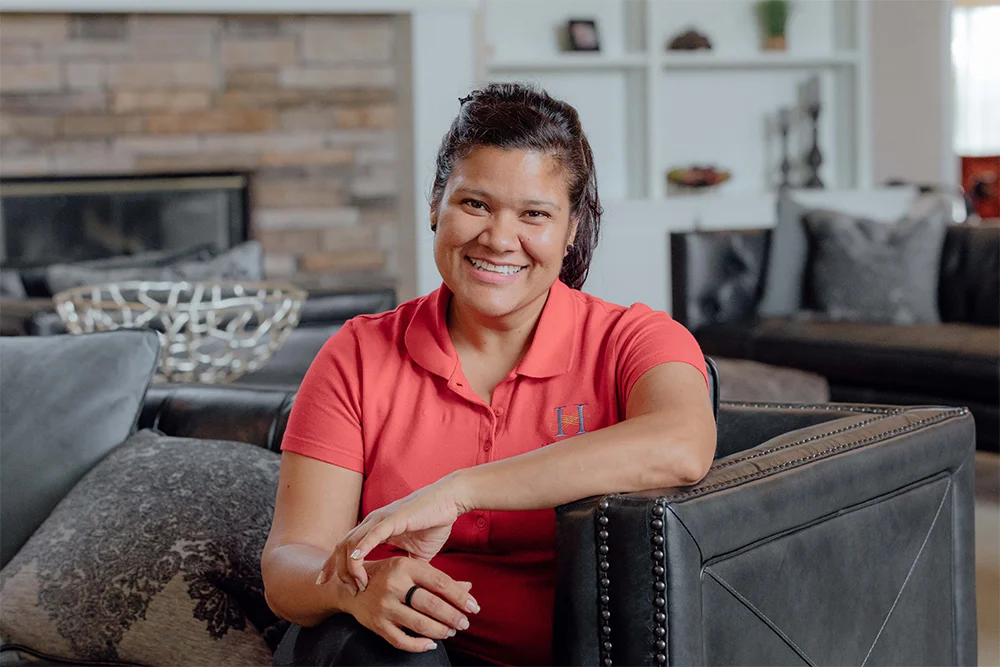 Maria Padilla, Housekeeping team member at Heritage Assisted Living
